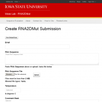 RNA2DMut | Moss Lab 